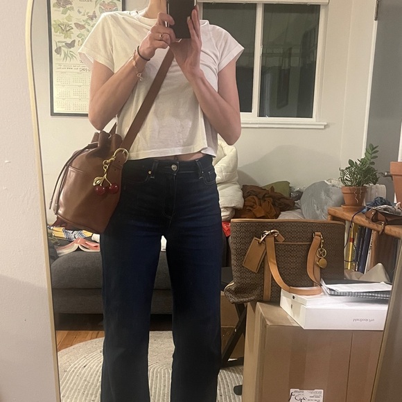 Vintage Coach Thompson Bucket Bag British Tan - Picture 2 of 13